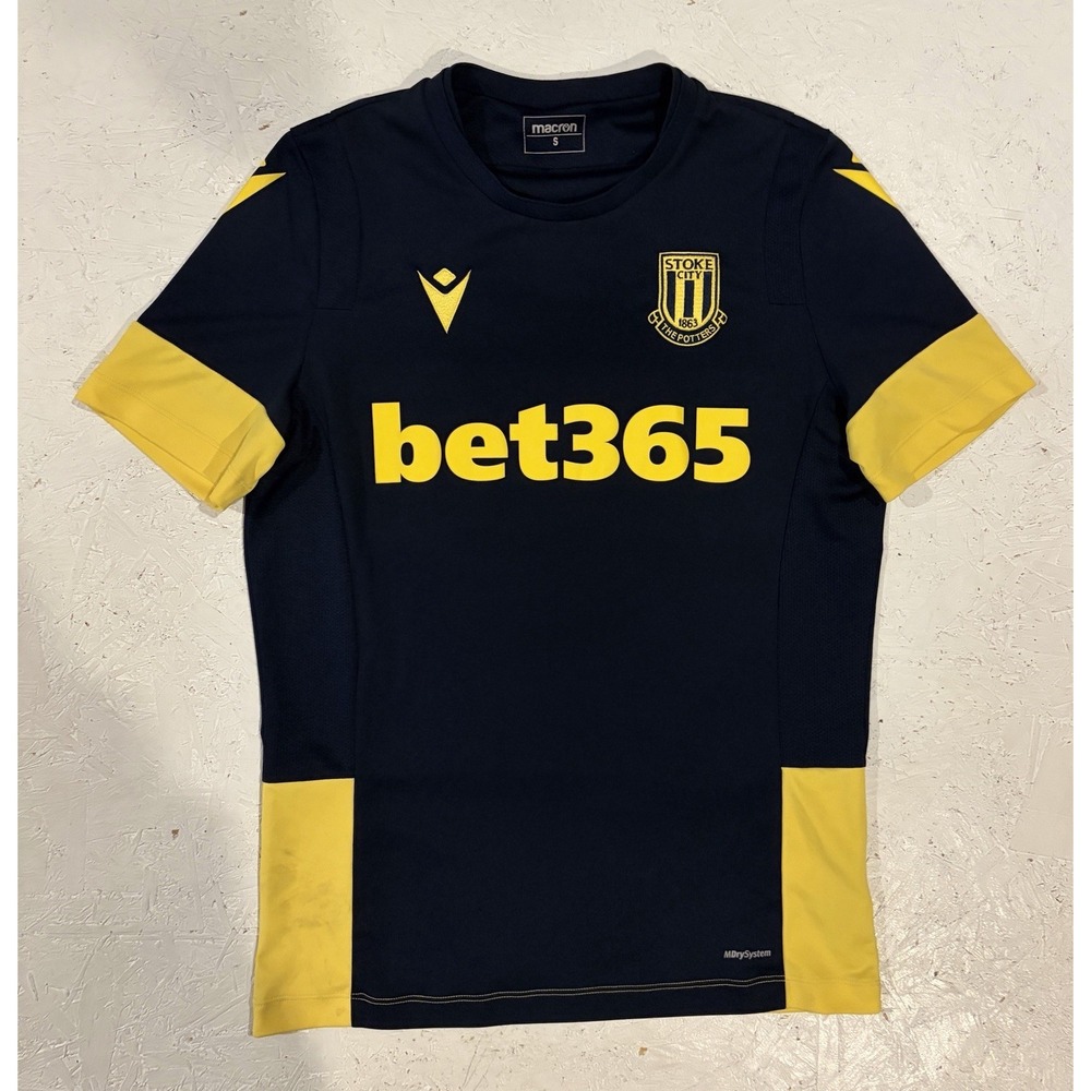 Macron FC Stoke City 2020/21 Training Soccer Football Shirt Jersey Mens S